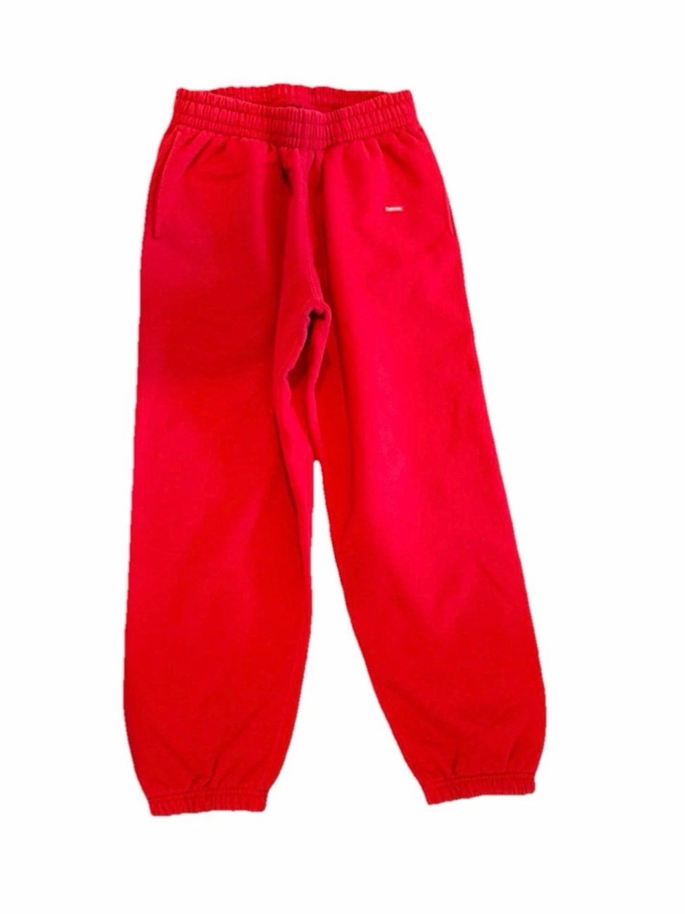 Supreme Small Box Sweatpants Sz S Red Streetwear Sportswear NYC